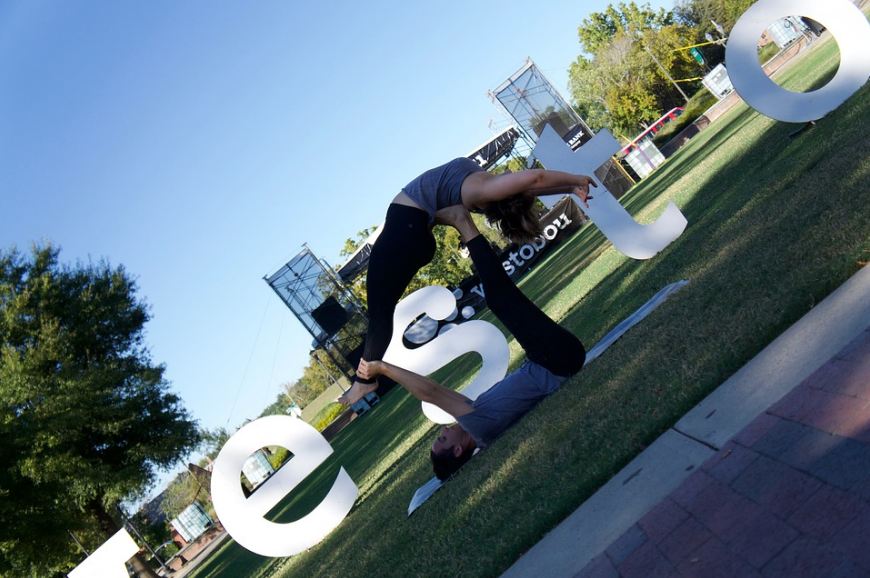 people-couple-man-woman-exercise