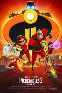 2018 Film Poster –The Incredibles 2