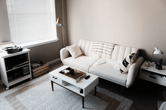 A minimalist room